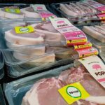 World’s First: Bacon Without Pigs is Finally Here Various packaged pork products displayed in a grocery store