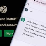 AI Therapy Boom: Comforting Lies, Real-World Dangers smartphone displaying a chat interface on chat.openai.com